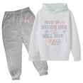 thumbnail image 5 of Big Boys Tracksuit Hooded Long Sleeve Sweatpant Jogger Set Loose Fit Hoodie Sets 2 Pieces Sweat Suits for Boys Back To School, 5 of 5