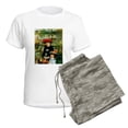 thumbnail image 5 of CafePress - Renoir Two Sisters Women's Light Pajamas - Women's Short Sleeve Print T-Shirt and Pants Light Cotton Pajama Set, 5 of 7