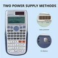 thumbnail image 3 of Foryou Fx-991Es-Plus Calculator, 417 Functions, Graphing, Two-Way Power, White, 3 of 7