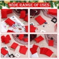 thumbnail image 4 of 50 Pieces Velvet Drawstring Pouch Bulk 2.76 x 3.54 Inches Small Jewelry Pouch Mini Gift Bags, Gift Packaging Wrap Bags for Valentine's Day Wedding New Year Christmas Party Favors, 4 of 5