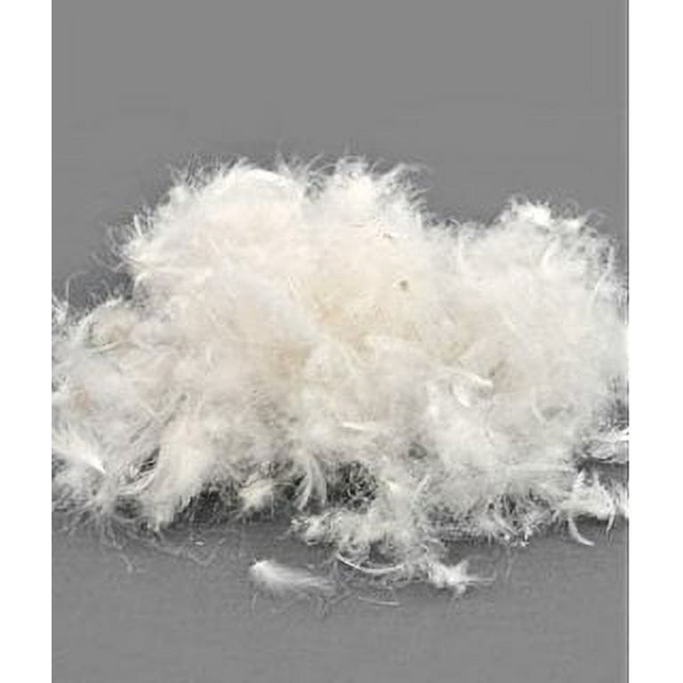 100% Bulk White Goose ( Featherless) Down Fill Stuffing - 6 LB - By Dream  Solutions Brand- Make Your Own Pillow, Filling Stuffing, Comforter Filling,  Down Jacket Repair Stuffing and Much More 