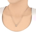 thumbnail image 2 of 3/4 Carat Diamond Solitaire Pendant Necklace in 14K Rose Gold - IGI Certified (Included Silver Chain), 2 of 3