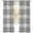 Black, Charcoal, White, variant on Buffalo Plaid Sheer Curtains 84 Inches Long, Sand Beige Cream Farmhouse Striped Minimalist Light Filtering Window Curtains for Living Room, Rod Pocket Voile Chiffon Drapes, 52"W x 84"L, 2 Panels