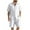 White, variant on Mens Cotton Linen Shorts and Shirt Sets Tracksuit Set Summer Co Ord Sets Short Sleeve Button Down Shirts & Shorts with Pockets 2 Piece Outfits Vacation Beach Wedding Suits Black S