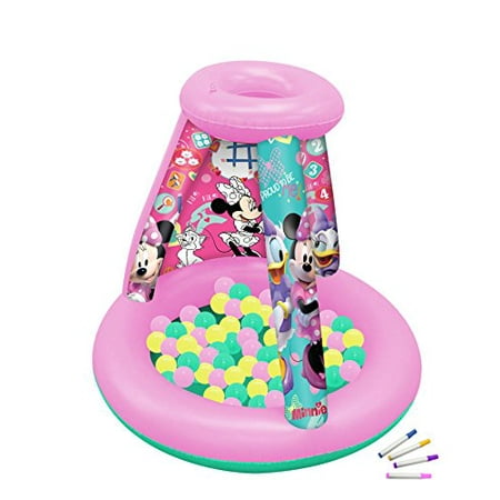 minnie mouse ball pit with slide