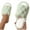 Green, variant on Busydd Slippers for Women Warm Lightweight Solid Color House Slippers Open Toe Non-Slip Fuzzy Slippers Cozy Thick Bottom Home Bedroom Indoor Slippers