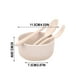 thumbnail image 3 of Conjunto de Cucharas Y Tenedores Cuenco, Cuchara, Palos, Tenedor, Conjunto de Tres Piezas de Utensilios de Mesa Conjunto de Cucharas para Cocina, 3 of 5