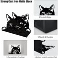 1pc Iron Napkin Holder Cat Shape 125x50x92x1.3mm craft - Walmart.com