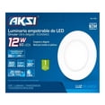 thumbnail image 1 of Luminario Aksi Empotrable Ultradelgado 117916 Blanco, 1 of 5