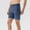 76#Blue, variant on Men's Summer Lightweight Breathable Polyester Spandex Sports Shorts with Mesh Lining Pockets Elastic Waist for Running Gym Swimming Outdoor