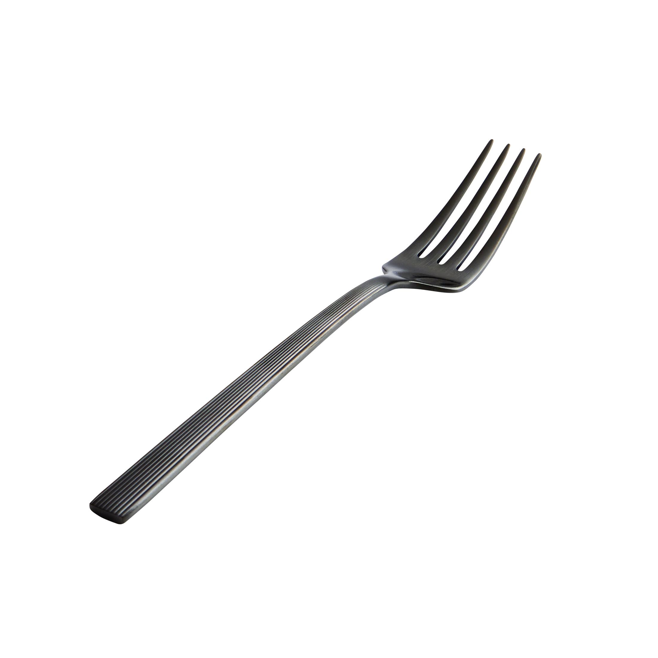 Better Homes & Gardens, River Black 42-Piece Stainless Steel Flatware Set, Service for 8