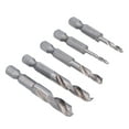 thumbnail image 1 of Drill Bits, Easy To Use Hex Shank Drill Bits Short Durable HSS  For Woodworking For Machining Drilling, 1 of 8
