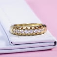 thumbnail image 5 of Soumake Women Fashion Jewelry Creative Finger Decoration Alloy Single Row Geometry Ring For Wedding Fashion, 5 of 6
