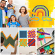 thumbnail image 5 of Cinta adhesiva de colores, cinta de pintor de colores para manualidades y artes, cinta de dibujo, cinta para manualidades, cinta de papel, cinta de colores, C, 5 of 6