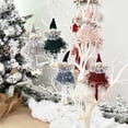 thumbnail image 3 of Christmas Doll Hanging Angel, Cute Tags Plush Doll Christmas Tree Door Wall Hanging Decoration House Ornaments for Holiday Party Garden Decoration, 3 of 10