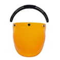 thumbnail image 3 of 3 Snaps Bubble Helmet Face Shield Replacmenet Retro Bubble Visor Sunshield Windproof Open Face Visera Para Casco, 3 of 3
