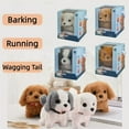 thumbnail image 1 of Robot Jouet en Peluche Chien Chiot Interactif Électronique - Marche, Agitation, Queue Remuante, Chiot Robot Réaliste, Compagnon Extensible pour Enfants Tout-Petits (Âges 3-6) Jouet Interactif pour Chien, 1 of 6