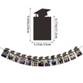thumbnail image 2 of Graduation Photo Banner Set 2 Pack – Kindergarten to 12th Grade Picture Banner & 5x7 Inch Graduation Banner with Photo for Middle High School College Graduation Party Supplies, Black Cardstock, 2 of 7