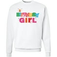 thumbnail image 2 of Inktastic Birthday Girl Letters Adult Sweatshirt, 2 of 4