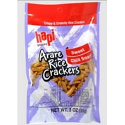 Hapi Chili Bits Rice Crackers, 3-Ounce Bags (Pack of 12)
