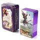 thumbnail image 1 of Cartas de Tarot PARA adivinación, caja de Metal de hojalata, borde chapado en oro, baraja de Tarot, hermoso paquete, nuevo estilo, 2022 qym unisex, 1 of 2