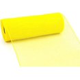 thumbnail image 1 of PinesC 10 inch x 30 feet Deco Poly Mesh Ribbon (Yellow) : RE130229, 1 of 1