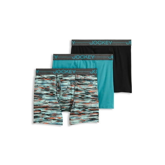Jockey Boys' Cotton Stretch Boxer Brief - 3 Pack