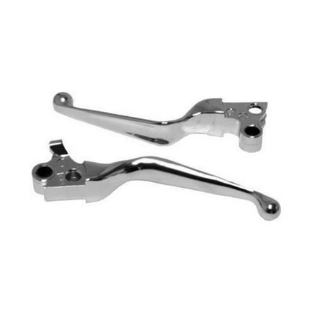 - Emgo 07-89051 Wide Blade Brake Lever - Polished