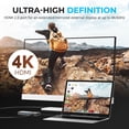 thumbnail image 4 of Concentrador USB-C y caja SSD SABRENT HB-6PNV PD de 6 puertos y 90 W, 4 of 8