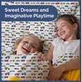 thumbnail image 7 of CGK Linens 3-Piece Cute & Cozy Kids Sheet Set - Twin Size Kids Bedding With Vibrant Designs For Boys, Girls, Teens, Toddler, Cars, 7 of 7