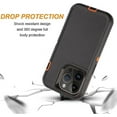 thumbnail image 4 of Entronix Funda Resistente para iPhone 15 Pro Max, Triple Capa a Prueba de Golpes y Protección contra Caídas, Color Verde Azulado, 4 of 7