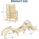 thumbnail image 4 of Qinaqin Plegable 8 en 1Triangle Climbing Set Indoor Playground Jungle Gyms para Toddlers 1-3 Baby Climber Kids Christmas Gift, 4 of 7