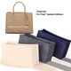 thumbnail image 2 of Para Galleria Saffiano Bolsa interior Bolsa de almacenamiento Forro grande Mediano y pequeño, Organizador de insertos de bolso con bolsillo con cremallera, 2 of 5
