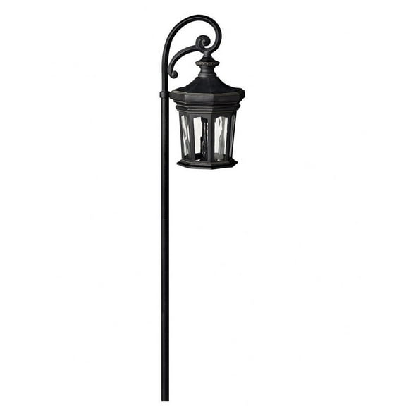 1513MB-LL-Hinkley Lighting-Raley - 1 Light 22 Inch Path Light-Museum Black Finish