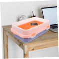 thumbnail image 4 of HEALEEP Multi Function Turtle Habitat Tank with Feeding Box Docking Ramp and Plastic Aquarium Platform, 4 of 8