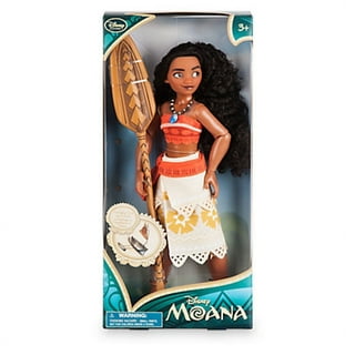 Disney Princess Deluxe 8 inch Moana Baby Doll Includes Tiara and Bottle for  Children Ages 2+ 