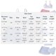 thumbnail image 3 of Traje de baño de 2 piezas para mujer, traje de baño bikini dividido con estampado floral pequeño para niñas de talla mediana a grande, top con camisola, falda y traje de baño de tres piezas, conjunto, 3 of 5