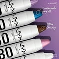 NYX PROFESSIONAL MAKEUP Jumbo Eye Pencil, Blendable Eyeshadow Stick & Eyeliner Pencil Black