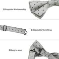 thumbnail image 3 of GFDYREE Boy Polka Dot Adjustable Bow Tie, Pre Bowtie for Kids CLJ01, 3 of 6