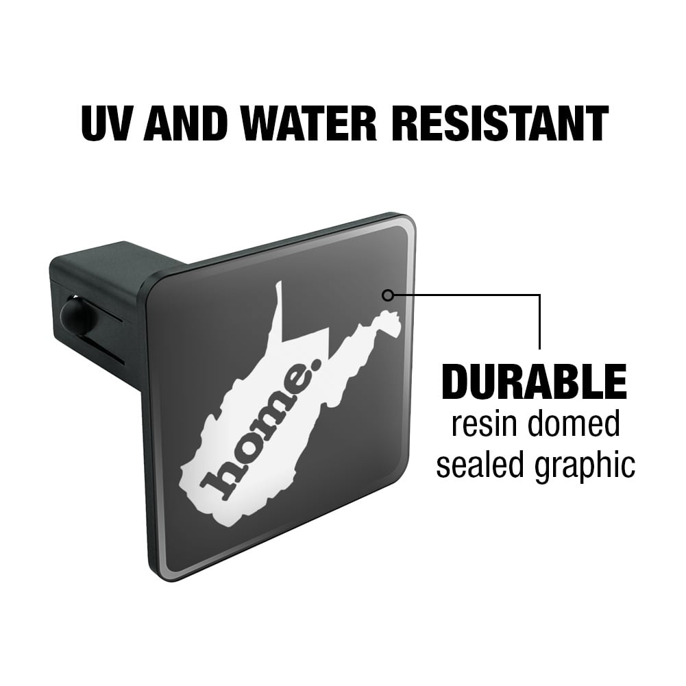 1.25 Graphics and More West Virginia WV Home State Solid Dark Gray Grey Officially Licensed Tow Trailer Hitch Cover Plug Insert 1 1//4 inch
