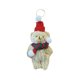 thumbnail image 2 of Llavero de peluche navideño Yinane oso verde rojo, 2 of 5