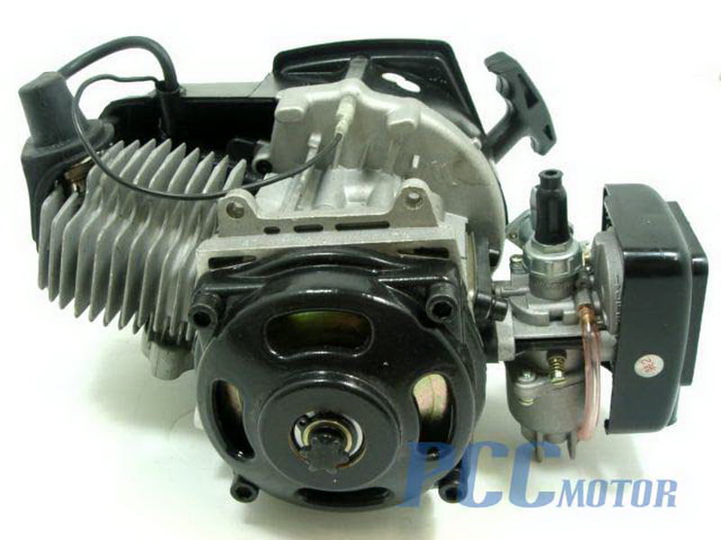 PCC MOTOR Mini Pocket Bike 2 Stroke Engine Motor 49cc Parts EN02 