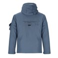 thumbnail image 4 of IYTR Winter Coats for Men Long Sleeve Hooded Fall Winter Thermal Coats Insulated Warm Winter Jackets (Blue,M), 4 of 5