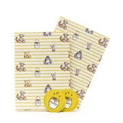 UK Greetings Wrapping PresNok Paper for Kids - Winnie The Pooh Birthday Gift, 2 Sheets & 2 Tags