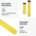 thumbnail image 4 of 22mm Silicone Watch Band, Smart Sports Watch Band Straps Replacement, 4 of 8