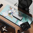 thumbnail image 2 of Long Mouse Pads for Desk,Dinosaur and Unicorn Pattern Desk Mats on Top Of Desks, Desk Mouse Pad Extra Large with 3mm Non-Slip Base and Stitched Edge for Gaming,Office,Work,Home 35.4"x15.7", 2 of 6