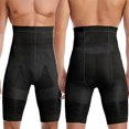 thumbnail image 1 of POP CLOSETS Men Tummy Control Shorts High Waist Slimming Body Shaper Compression Shapewear Belly Girdle Underwear Boxer Briefs, 1 of 7