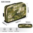 thumbnail image 3 of Standing Pencil Case with Base Large Capacity Stationery Pouch Pen Bag with Zipper for Women Men Aabstract Camouflage Pattern, 3 of 7