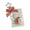 Red, variant on Retro Styles Gingerbreads Man Keychain Multiuse Phone Charm Holiday Gift Accessory