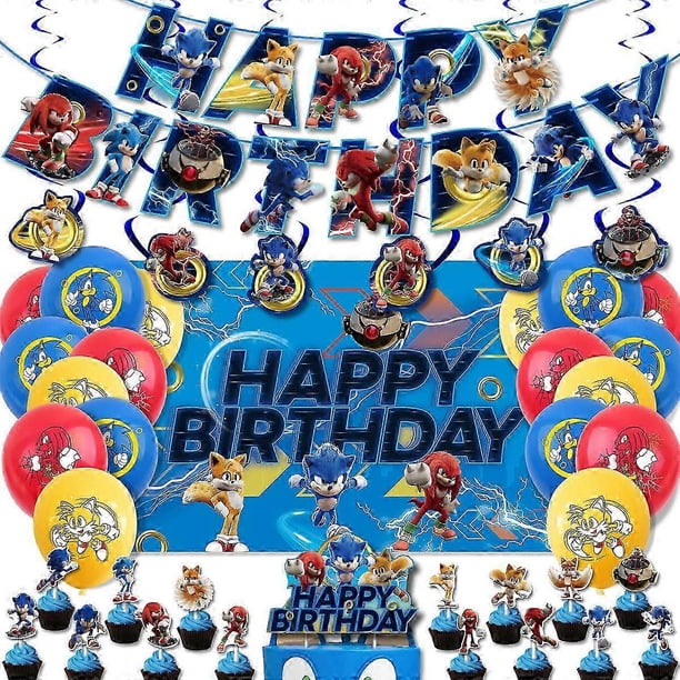 2026 Birthday Party Supplies Party Decorations Include Backdrop, Happy Birthday Banner, Tableware Set, Tablecover, CakeCupcake Toppers, Foil Balloons